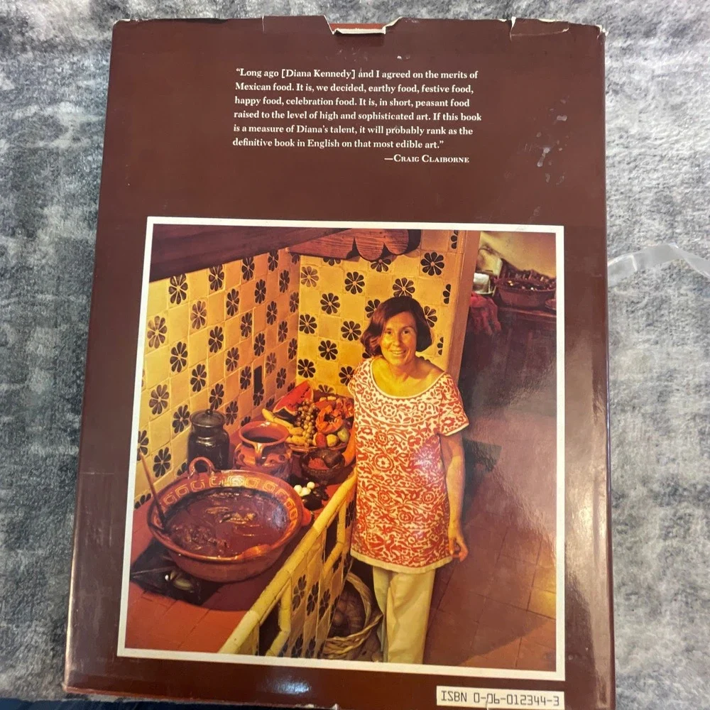 The Cuisines of Mexico Diana Kennedy Hardcover Cookbook Authentic Recipes DJ